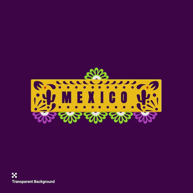 다채로운 종이 피카도 장식물 들 은 Cinco de Mayo 를 밝게 한다