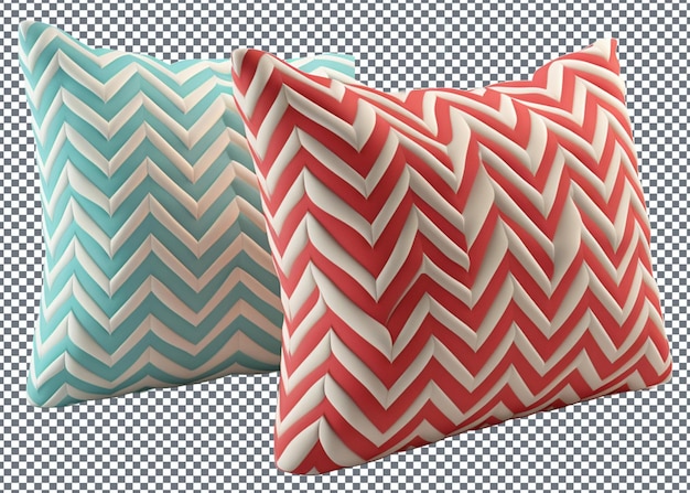 PSD colorful pillows