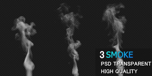colorful smoke premium psd
