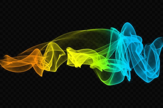 Colorful Smoke Wave