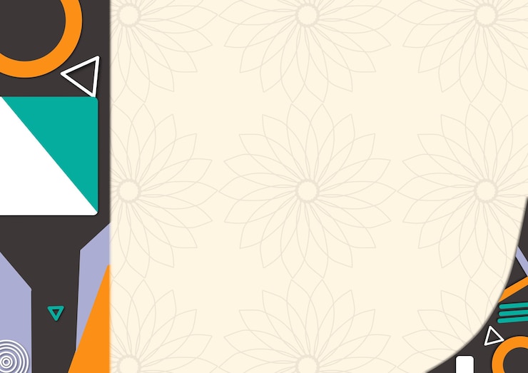 PSD colorful and stylish abstract geometric certificate template for all occasions