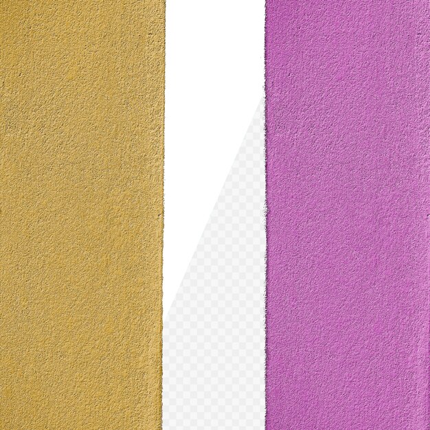 PSD colorful textured wall on paint isolated