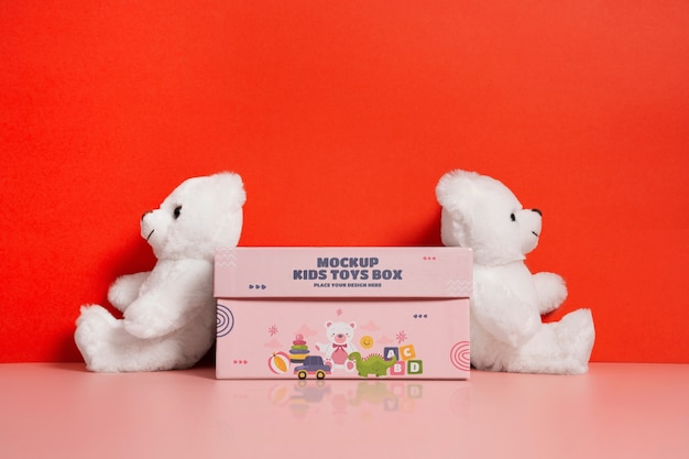 English Color Box Packaging Little Cute Bear Children's - Temu