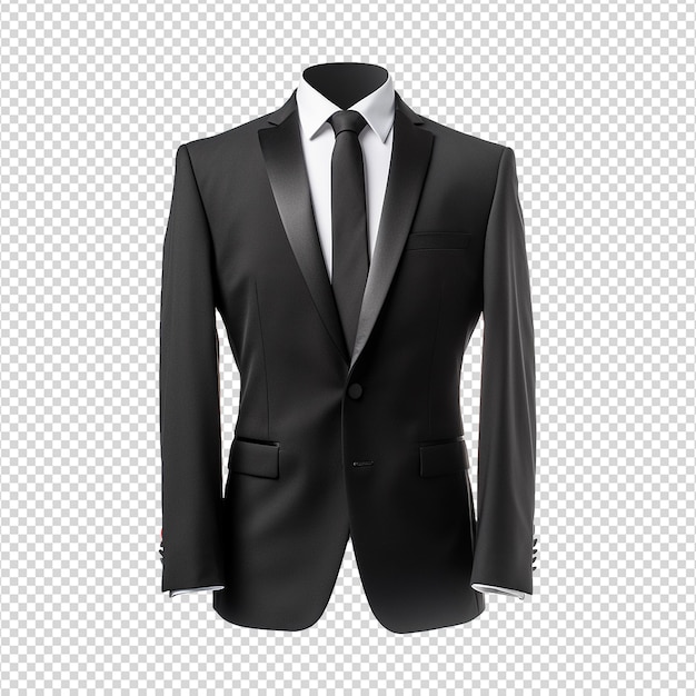 PSD Цветной костюм tuxedo изолирован на прозрачном фоне png
