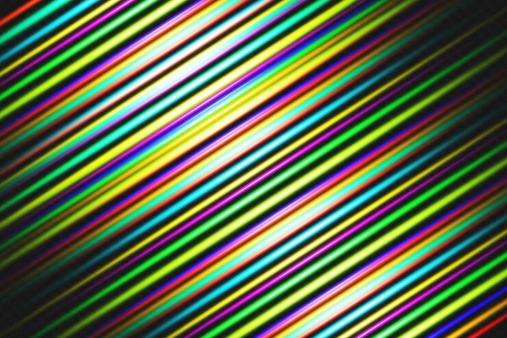 PSD colorful vibrant diagonal stripes background