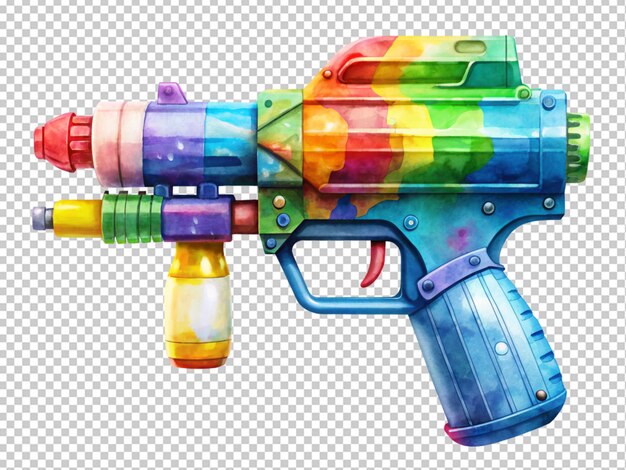 Colorful water gun toy