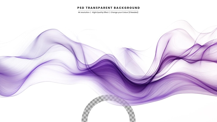 PSD colorful wave design modern background