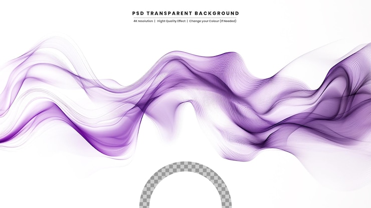 PSD colorful wave design modern background
