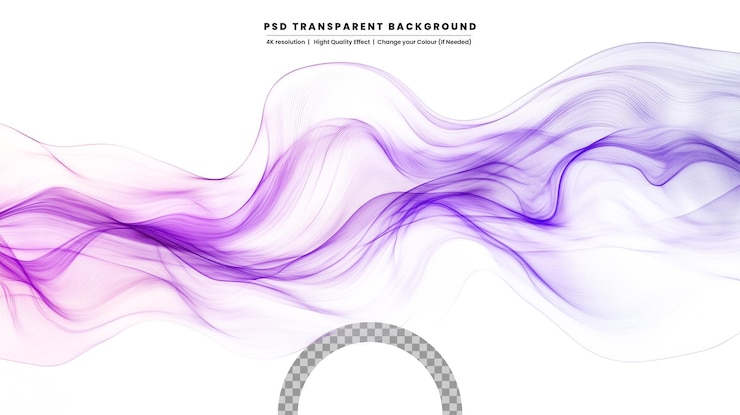 PSD colorful wave design modern background