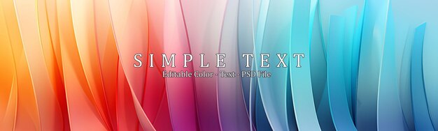 PSD colorful wave shape texture background