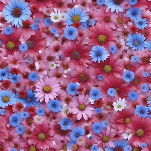 Colorful wildflower wallpaper wildflower illustrations aigenerated