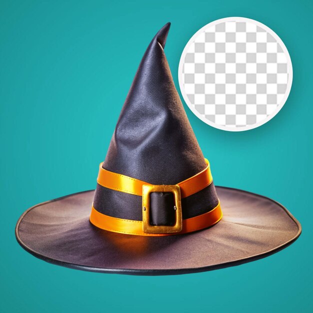 PSD il cappello colorato delle streghe per halloween