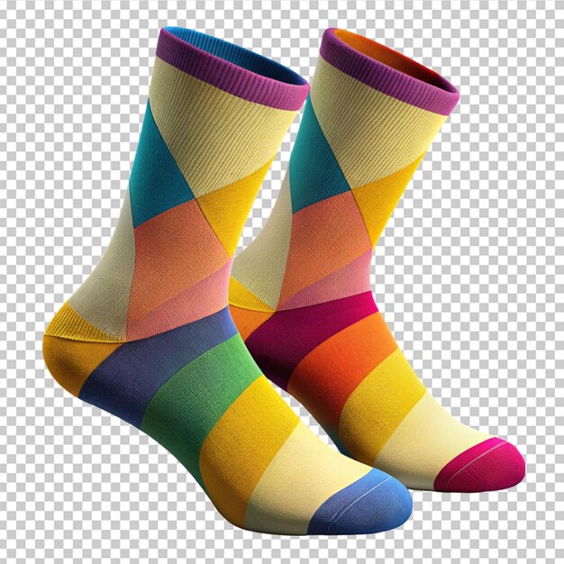 Colorful wool sock