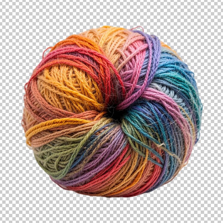 PSD colorful wools