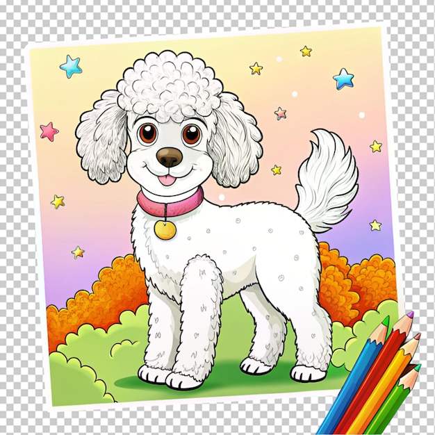 PSD coloring book for kids