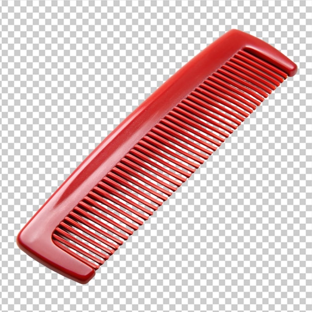 PSD comb isolated on transparent background