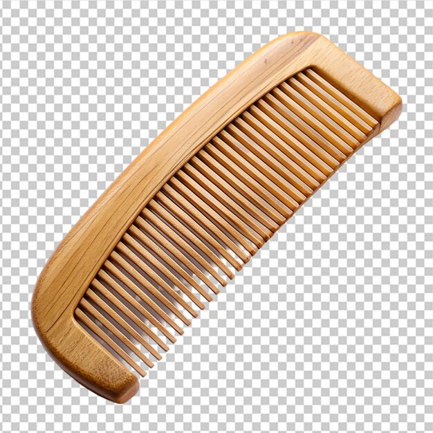 PSD comb isolated on transparent background