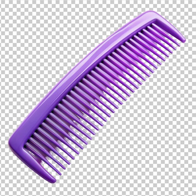 PSD comb isolated on transparent background