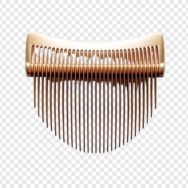 PSD comb isolated on transparent background