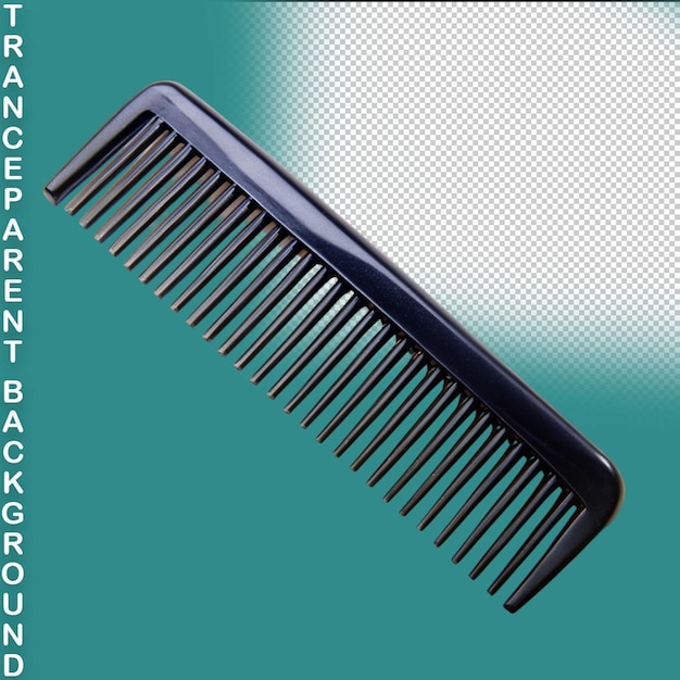 PSD comb isolated on transparent background