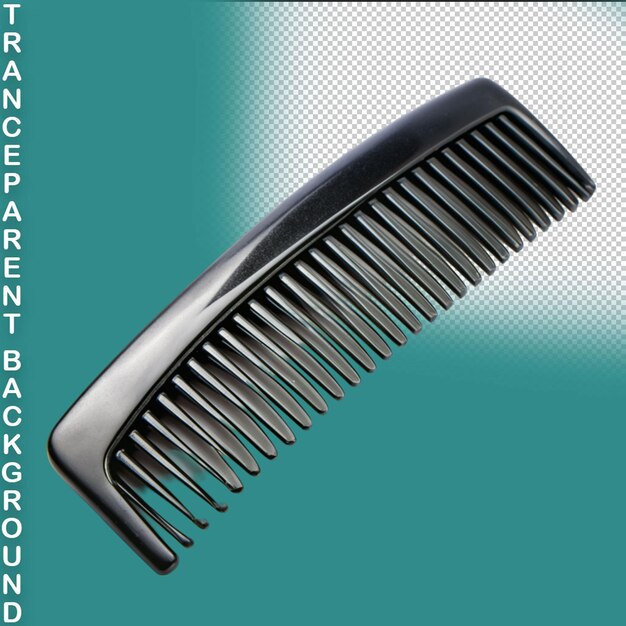 PSD comb isolated on transparent background