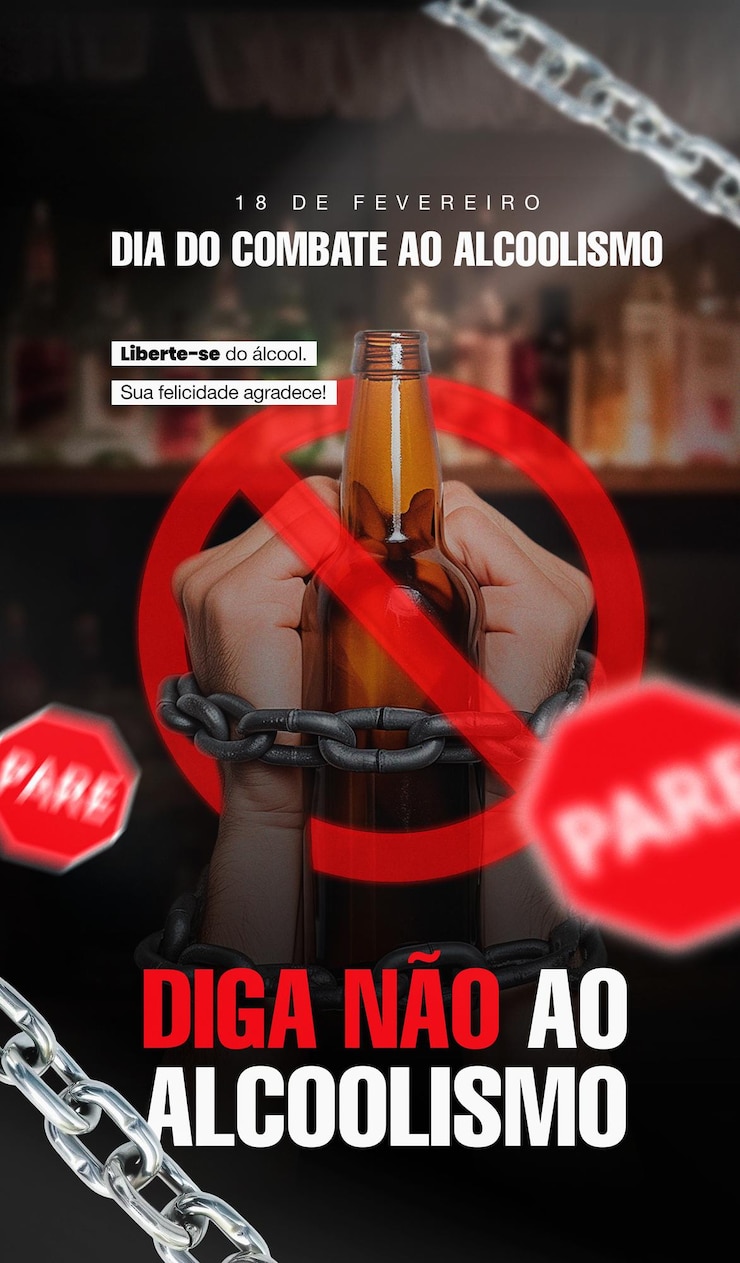 PSD combate ao alcoolismo alcolatra viciados campanha saude борьба с алкоголизмом алкоголики наркоманы