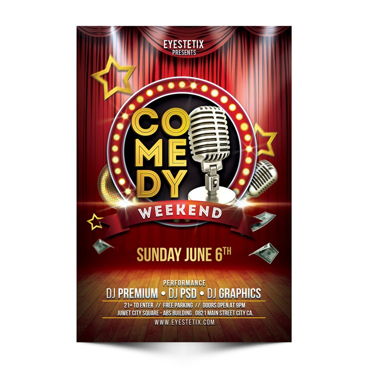 Comedy Weekend Flyer 