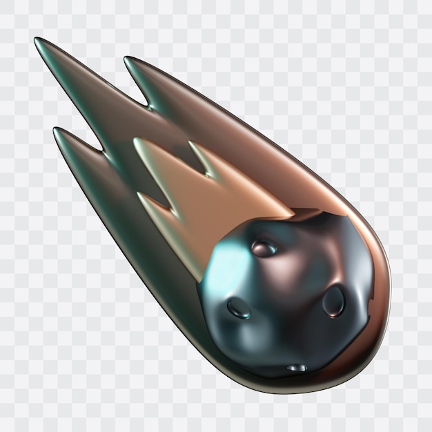 Comet 3D Icon