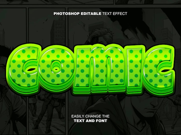 Comic Text Effect