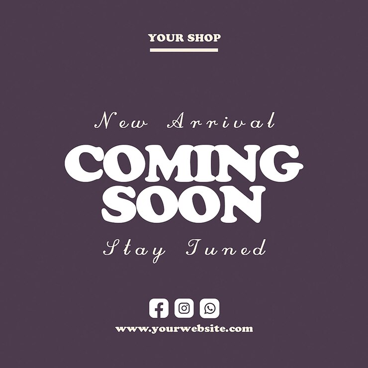 PSD coming soon instagram post