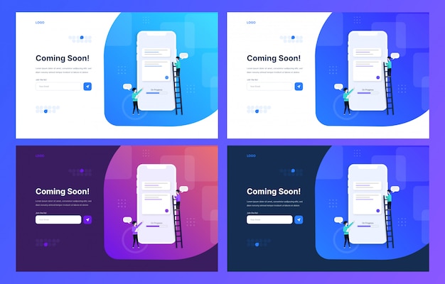 PSD coming soon landing page