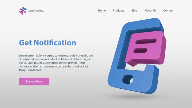 PSD communication landing page