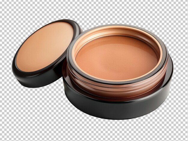 PSD compact cosmetic powder in powder box