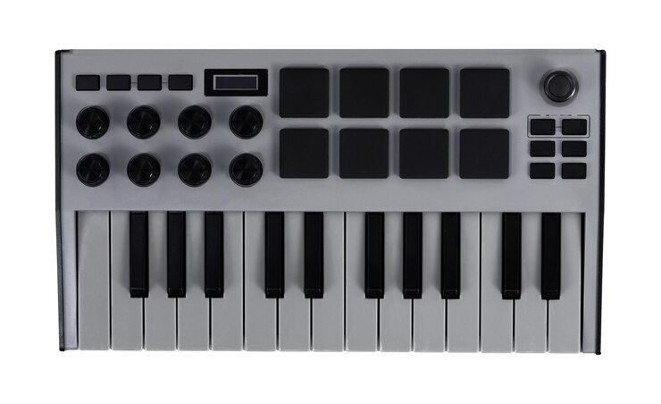 PSD compact midi keyboard controller for music production