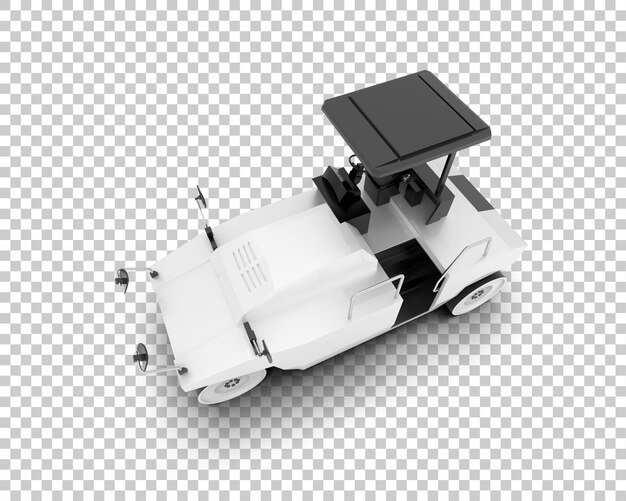 Compactor isolated on background 3d rendering illustration