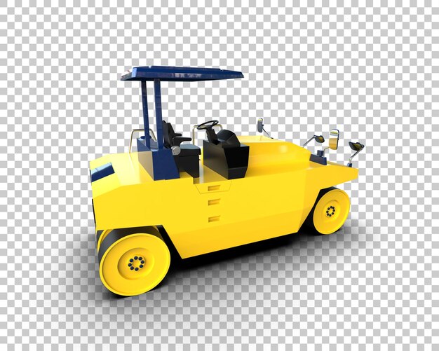 PSD compactor isolated on background 3d rendering illustration