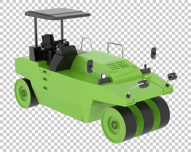 透明な背景の3dレンダリングイラストの圧縮機