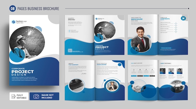 Company brochure business profile template