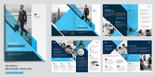 PSD company brochure template