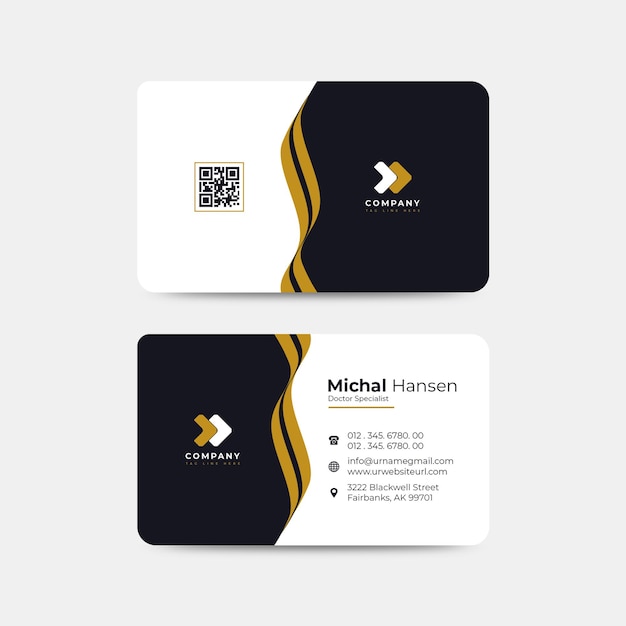 company business card professional design psd template created for only freepik