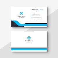 Company business card template