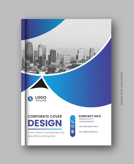 PSD company profile business brochure book cover and annual report template