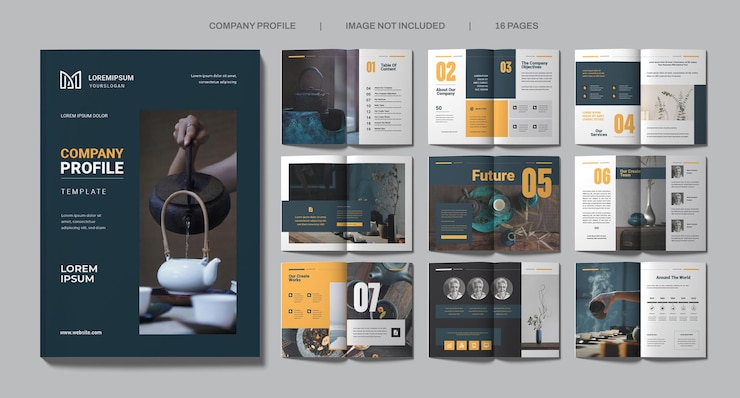 PSD company profile template