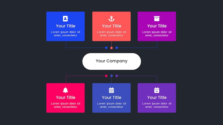 PSD 会社サイトマップのデザイン
