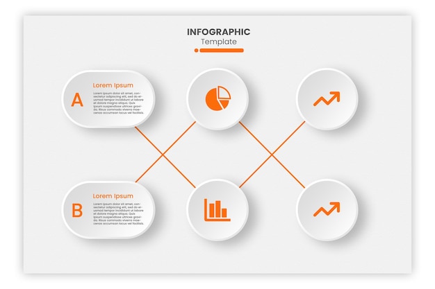 comparison glassmorphism infographic template