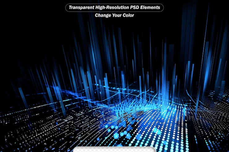 PSD composition of molecular elements in space on the subject of science