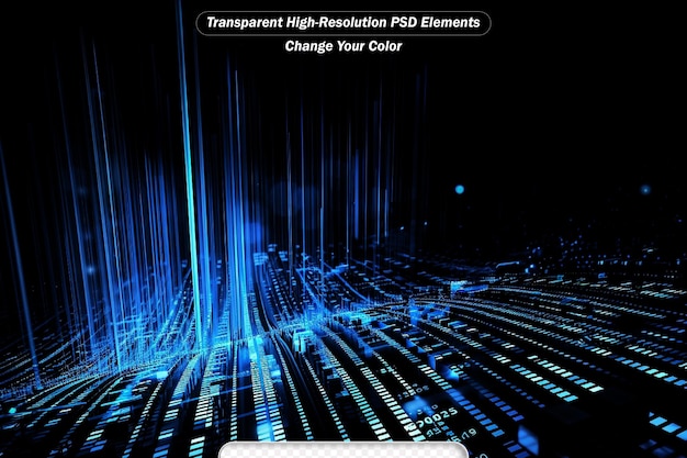 PSD composition of molecular elements in space on the subject of science