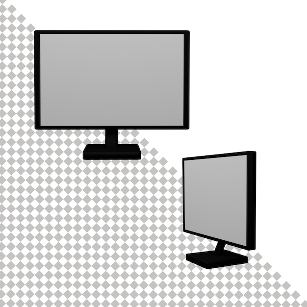 PSD computer 3d-pictogram