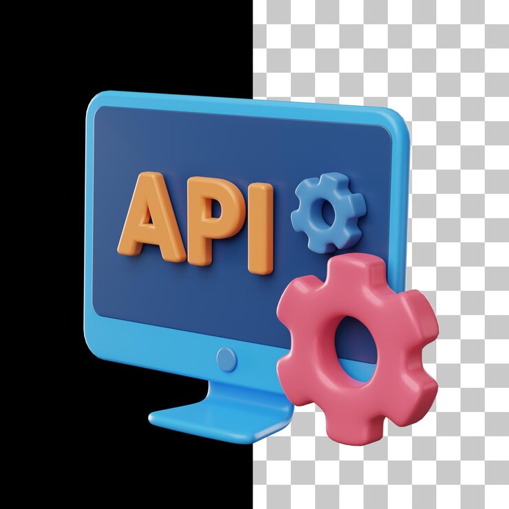 PSD コンピューター api 開発の 3d アイコン