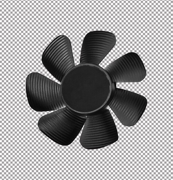 PSD computer cooler isolated on white